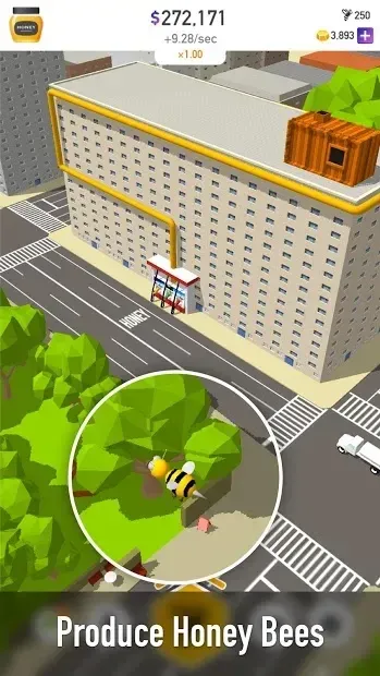 HoneyBee Planet - Tap Tap Bees screenshot 2