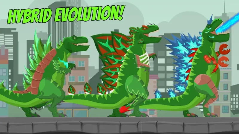 Hybrid Titan Rex: City Rampage 0.3 screenshot 2