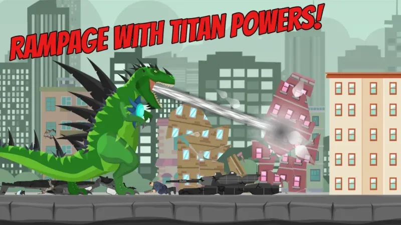 Hybrid Titan Rex: City Rampage 0.3 screenshot 3