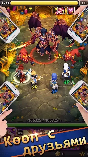 Hyper Heroes: Marble-Like RPG screenshot 3