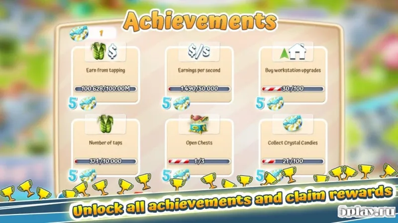 Icecream & Cake Factory: A cute clicker game! 0.5 screenshot 2