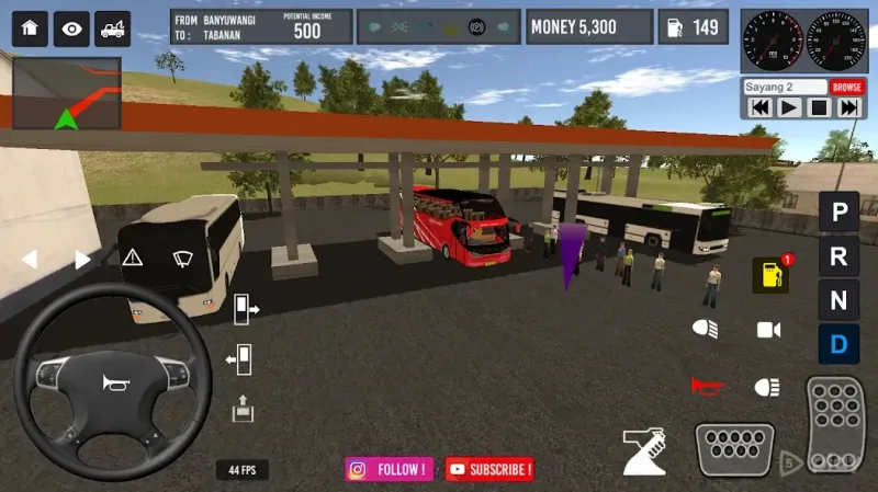 IDBS Bus Simulator screenshot 2