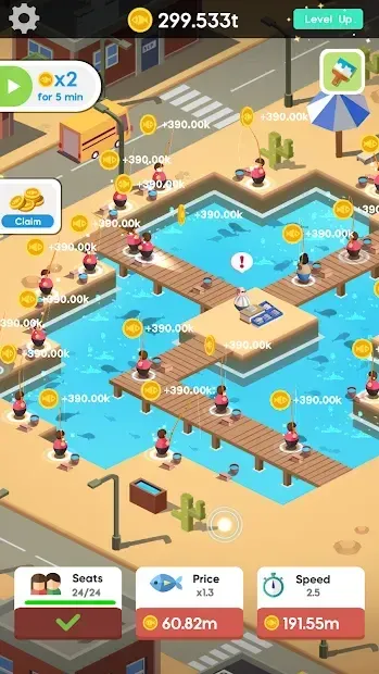 Idle Angler Tycoon 1.0.4 screenshot 2