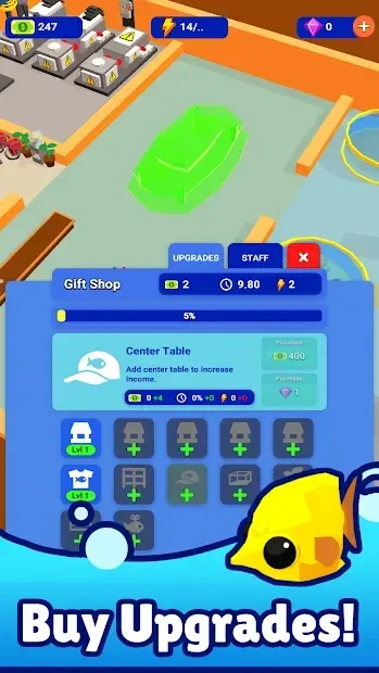 Idle Aquarium Tycoon 8.1.46 screenshot 3