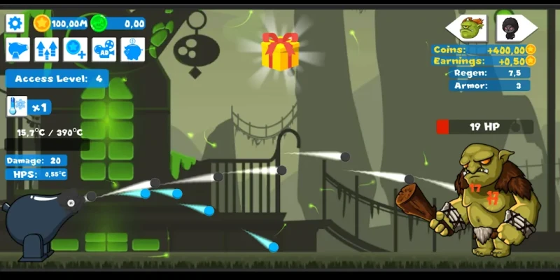 Idle Cannon Quest: Tap Clicker screenshot