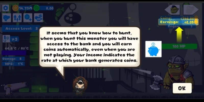 Idle Cannon Quest: Tap Clicker screenshot