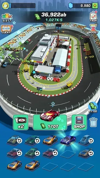 Idle Car Racing 1.0.5 screenshot 2