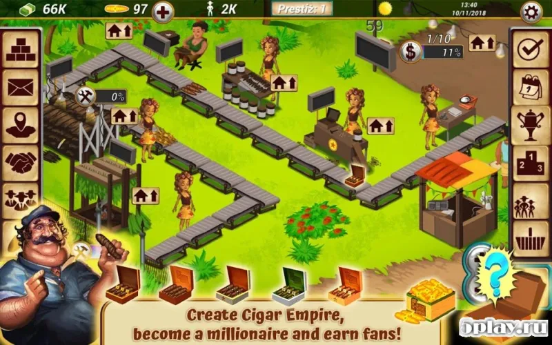 Idle Cigar Empire - Cigar Factory screenshot 3
