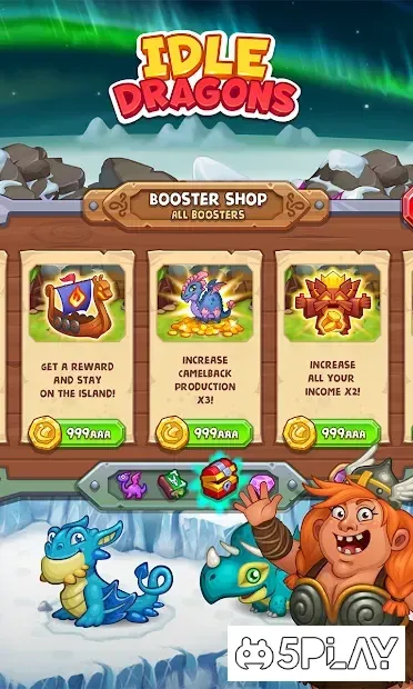 Idle Dragon Empire: tap vikings train dragons 1.01 screenshot 1
