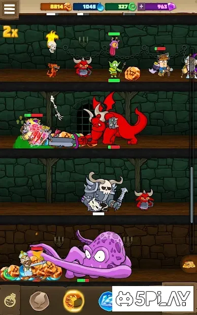 Idle Dungeon Heroes 0.88.1 screenshot 3