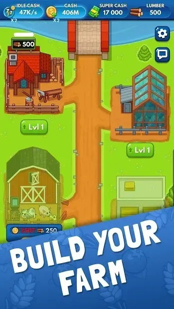 Idle Farm Tycoon - Merge Simulator 1.03.1 screenshot 1
