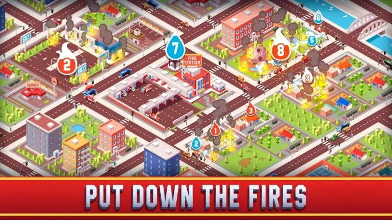 Idle Firefighter Empire Tycoon - Management Game 0.9.3 screenshot 3