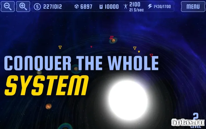 Idle Galaxy Miner: Strategy screenshot 2