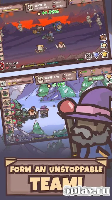 Idle Hero Defense - Fantasy Defense screenshot 3