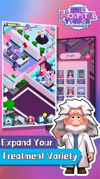 Idle Hospital Tycoon - Director Life Sim 1.06 screenshot 4