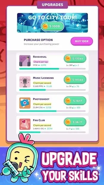 Idle Idol 1.0.53 screenshot 1