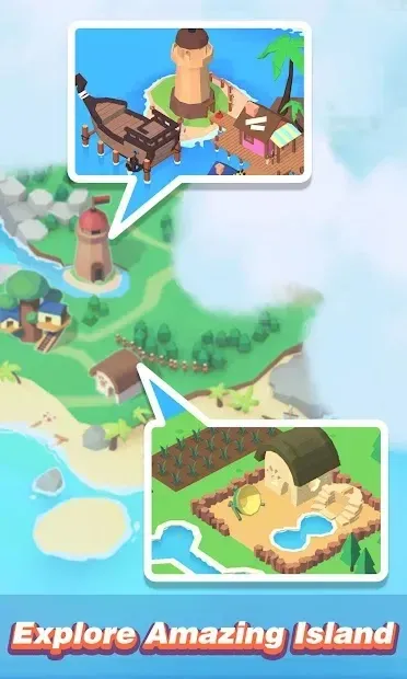 Idle Island: Build and Survive 1.7.7 screenshot 4