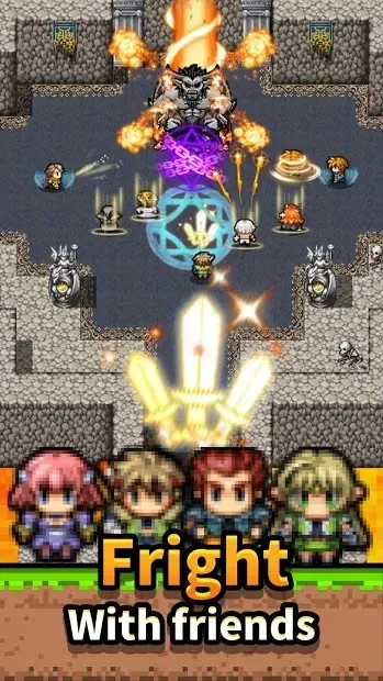 Хайл -лицарі - Merge & Idle RPG 1.0.5 screenshot 2