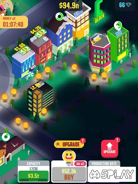Idle Light City 3.0.1 screenshot 1