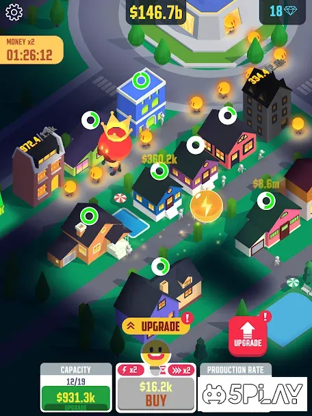 Idle Light City 3.0.1 screenshot 4