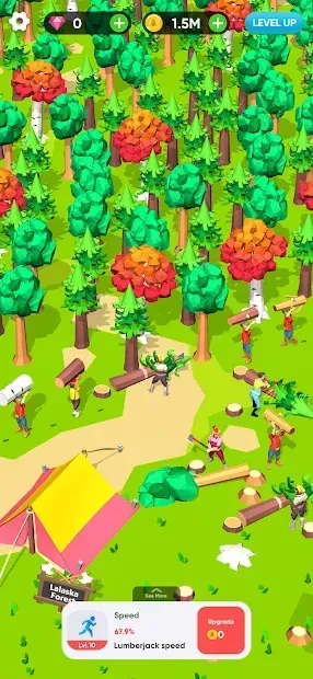 Idle Lumber Mill 1.6 screenshot 4