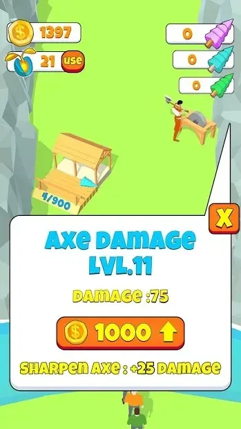 Idle Lumberjack 3D 1.5.16 screenshot 2