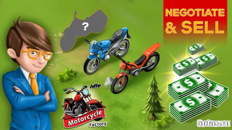 Idle Motorcycle Factory screenshot 4