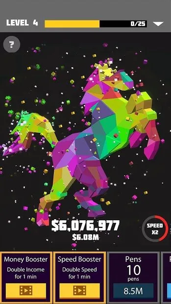 Idle Painter 3D screenshot 3