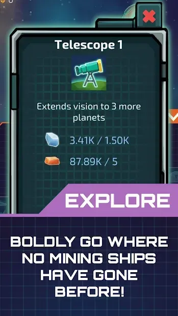 Idle Planet Miner screenshot 2