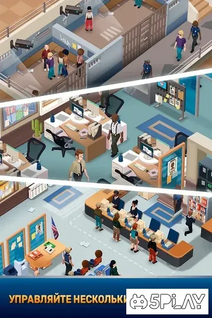 Idle Police Tycoon - Cops Game 1.28 screenshot 1