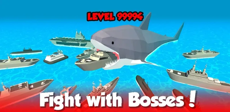 Idle Shark World: Hungry Monster Evolution Game 3.1 screenshot 3