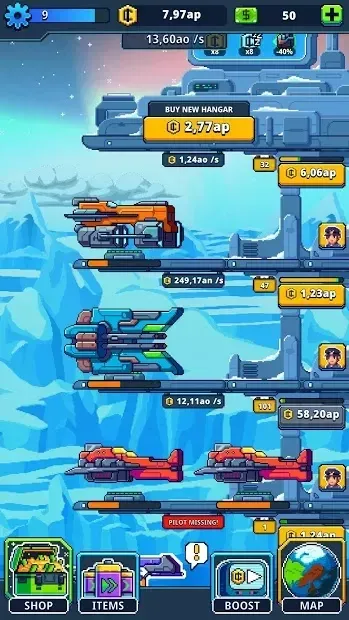 Idle Space Tycoon - Incremental Cash Game screenshot 1