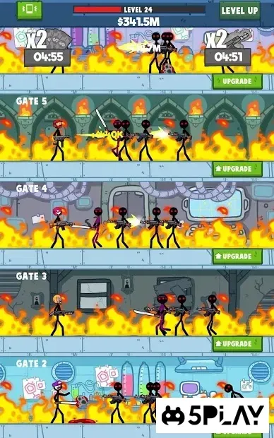 Idle Stickman screenshot 4