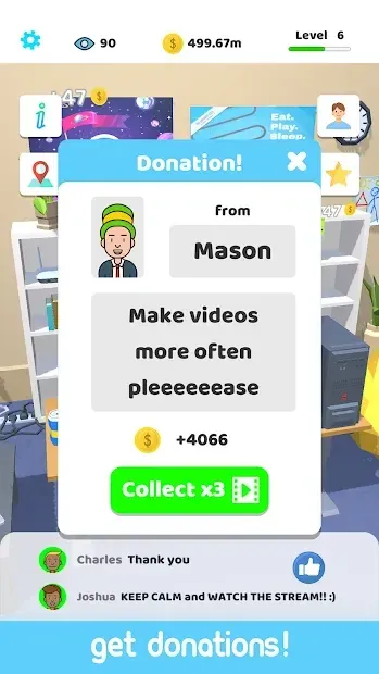 Idle Streamer! 1.52 screenshot 2