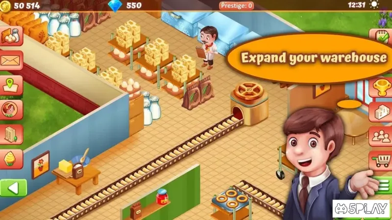 Idle Sweet Bakery - Cakes Factory screenshot 3