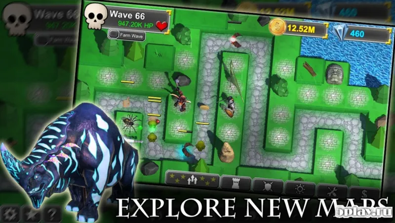 Idle Tower Defense: Fantasy TD Heroes and Monsters screenshot 1