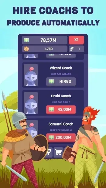 Idle Warrior Tycoon - Idle Clicker Game 0.1 screenshot 3