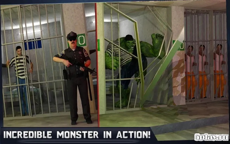Incredible Monster Hero: Super Prison Action Games screenshot 2