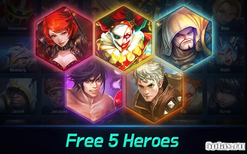 Iron League - Real-time Arena Teamfight screenshot 1