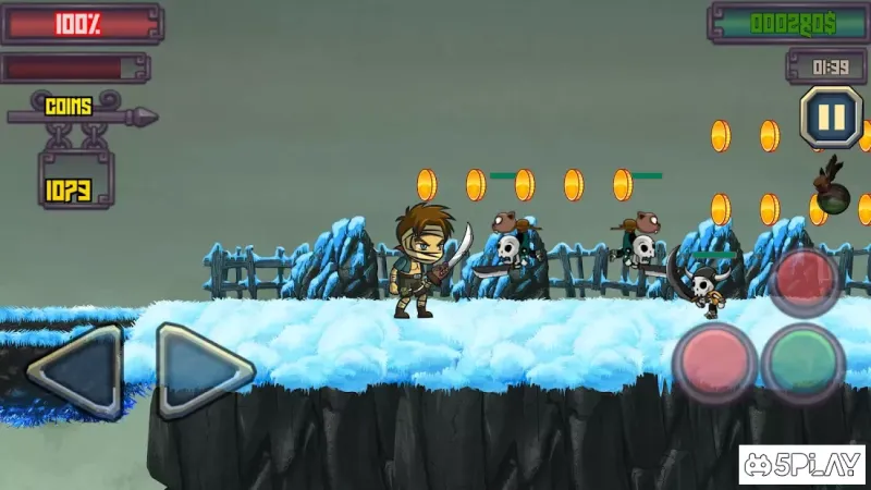 Adventure Jack: Платформа Jump & Fight Quest 2.2 screenshot 1