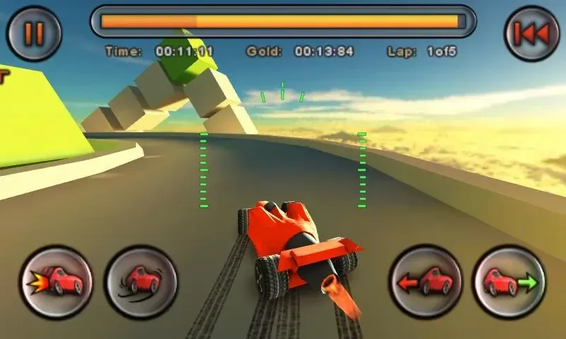 Jet Car Stunts screenshot 4