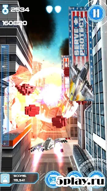 Jet Run: City Defender screenshot 4