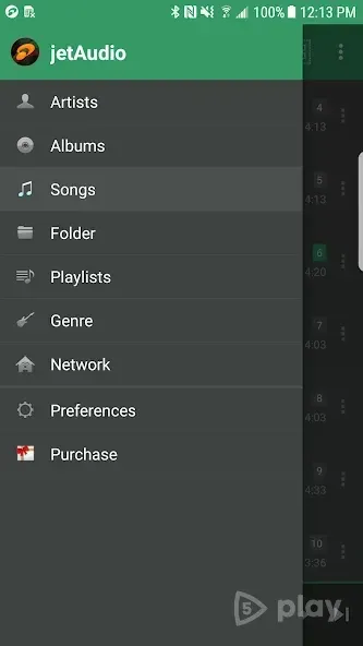 JetAudio HD Music Player Plus screenshot 1