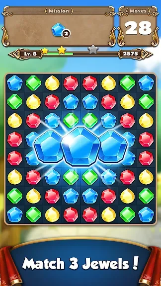 Jewel Castle - puzzle game screenshot
