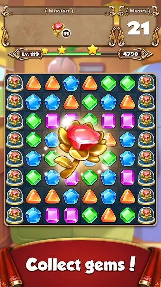Jewel Castle - puzzle game screenshot