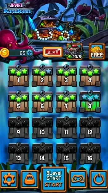 Jewel Kraken: Match3 puzzle 1.10.0 screenshot 3