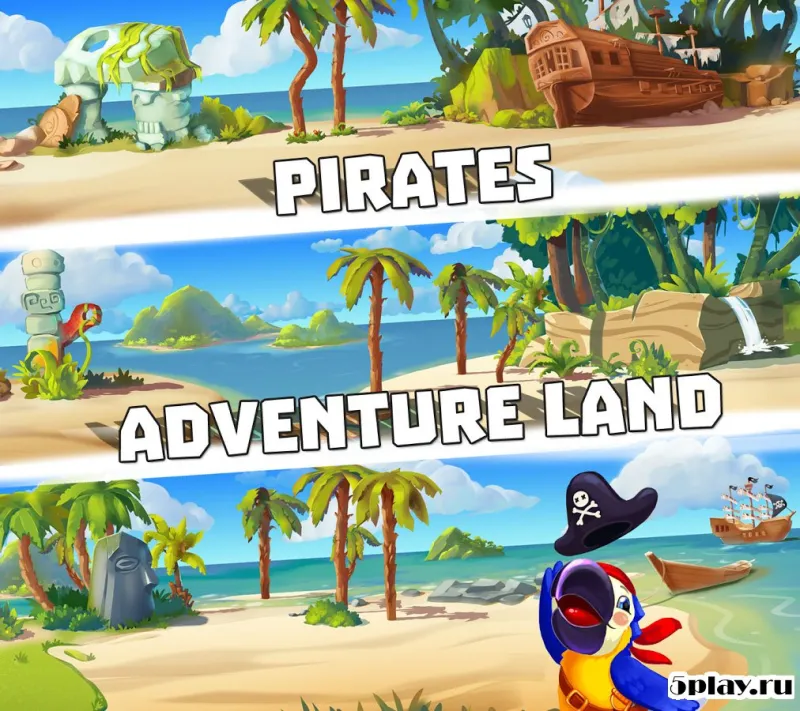 Jewel Pirate Digger Treasures screenshot 1