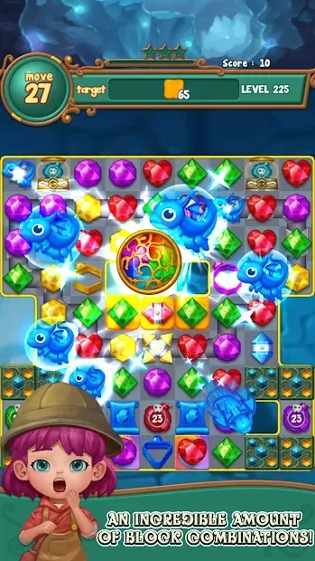 Jewels fantasy: match 3 puzzle screenshot 2