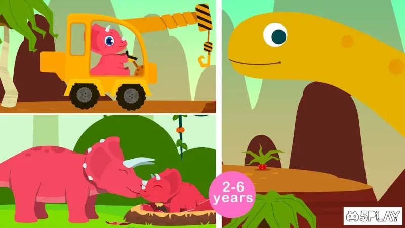 Jurassic Dinosaur - Simulator Games for kids 1.1.4 screenshot 4