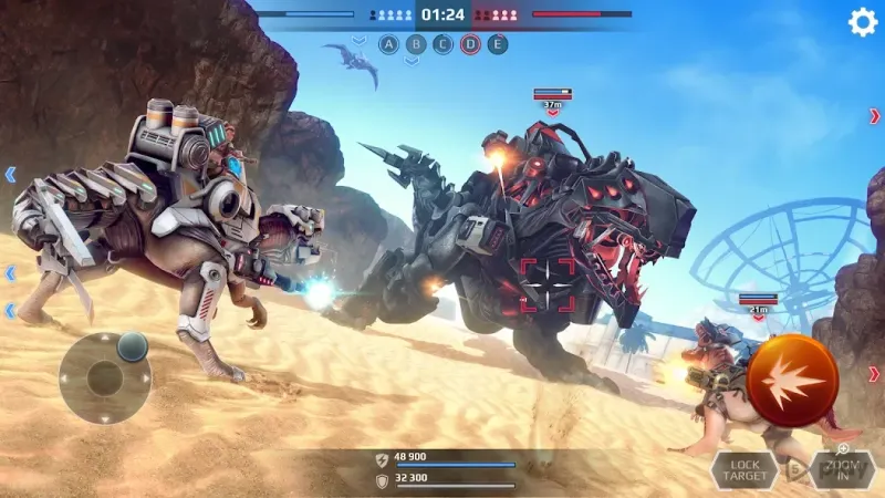 Jurassic Monster World: Dinosaur War 3D FPS screenshot 2